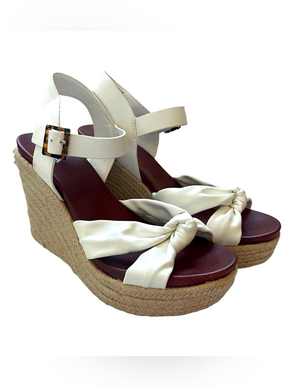 Mia Size 9.5 Wedge Heel Espadrille Sandals